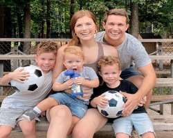 The star is a huge soccer fan and also trains her kids in the game.